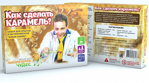 Набор «Юный химик», малый - Как сделать карамель? Опыты и эксперименты (Висма, 802пл)